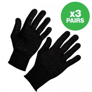 Raynaud's Disease Deluxe Silver Gloves (Pack of 3 Pairs)